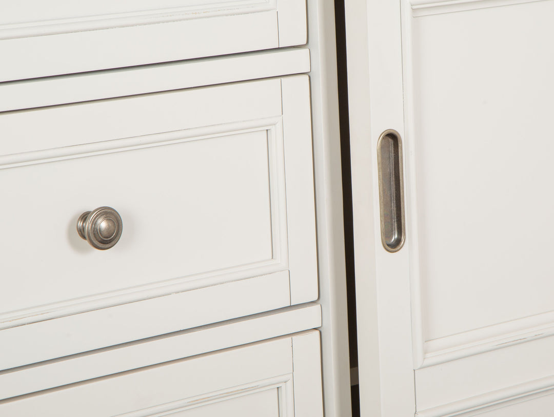 Willowbrook Egg Shell White Door Chest - B5324-13