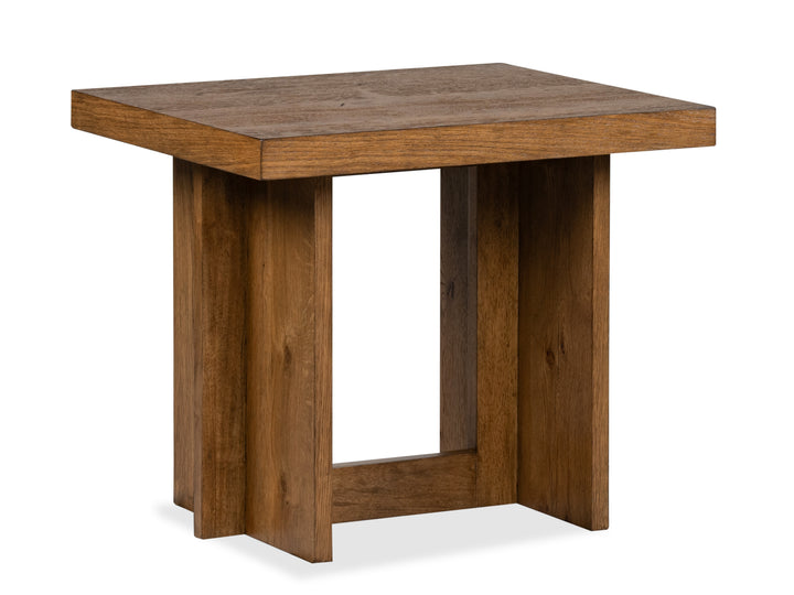 Marcel Brown Rectangular End Table - T6378-02