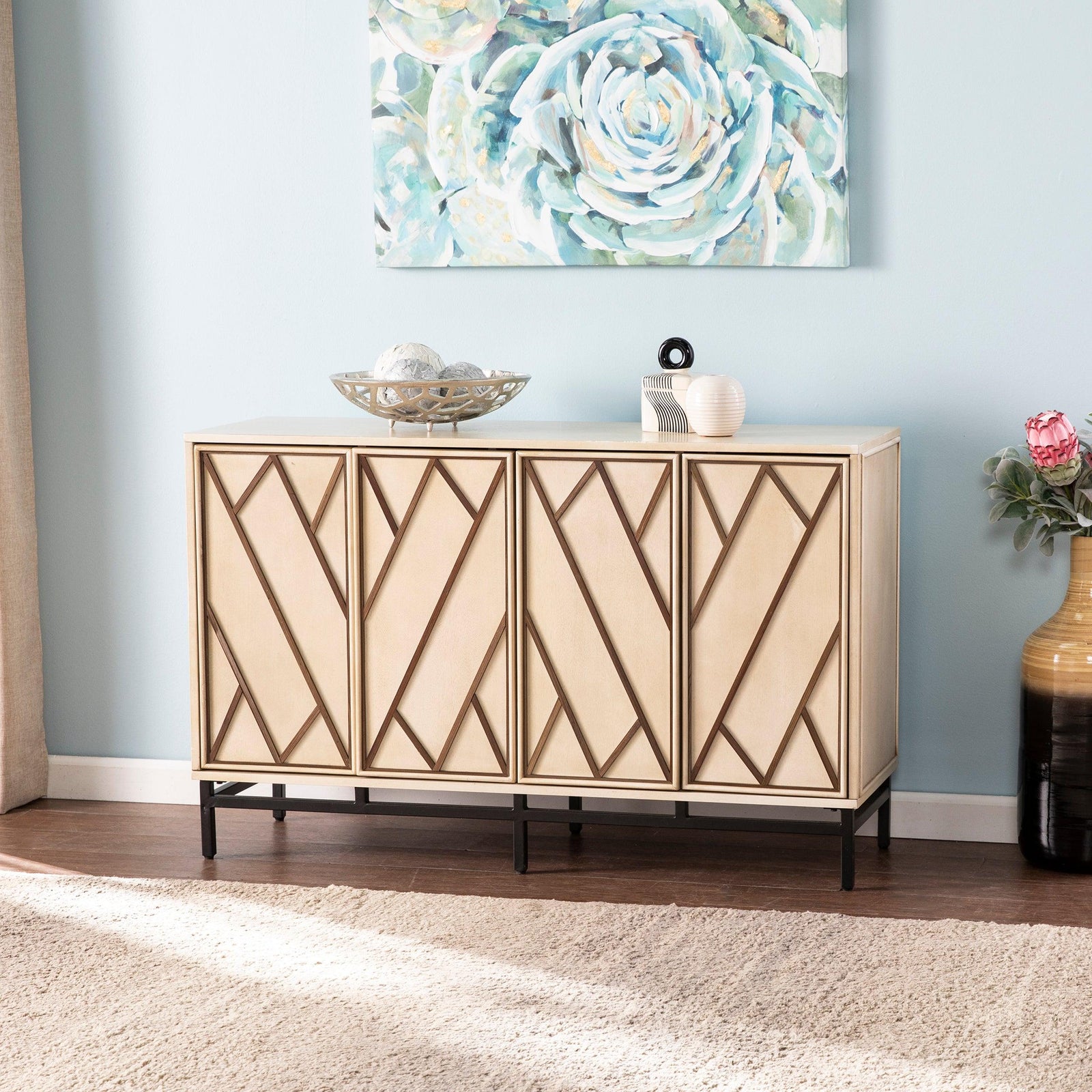 SEI Furniture Bremling Art Deco Buffet CABINETS