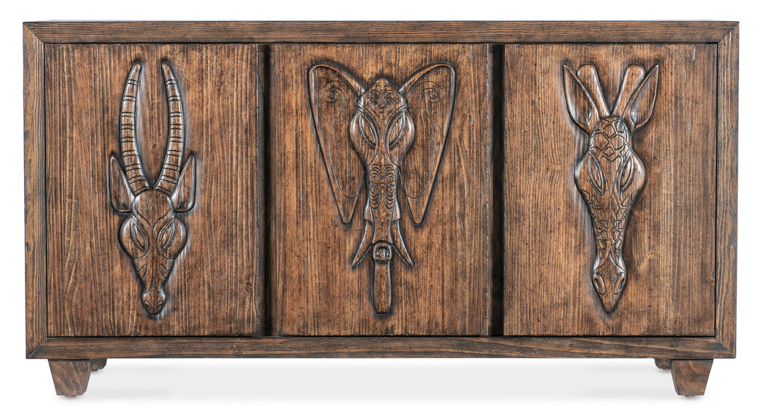 American Home Furniture | Hooker Furniture - Commerce & Market Safari Credenza