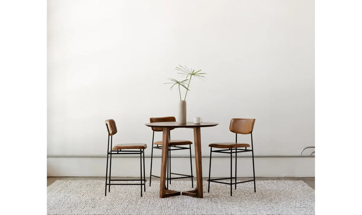 Moe's Home Collection - Sailor Counter Stool Brown - EQ-1015-03 | American Home Furniture