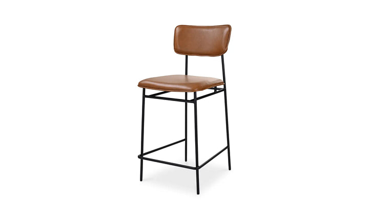 Moe's Home Collection - Sailor Counter Stool Brown - EQ-1015-03 | American Home Furniture