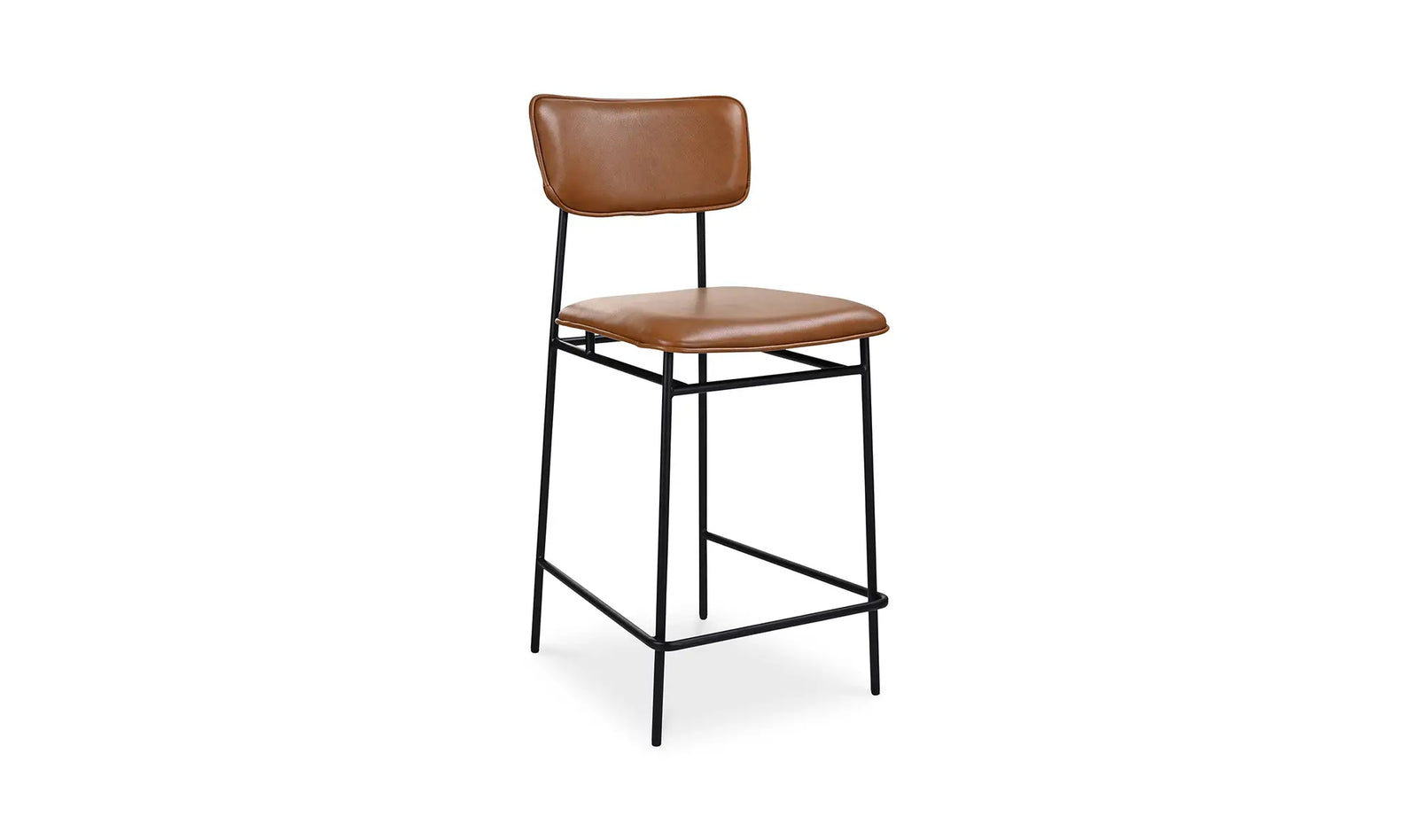 Moe's Home Collection - Sailor Counter Stool Brown - EQ-1015-03 | American Home Furniture