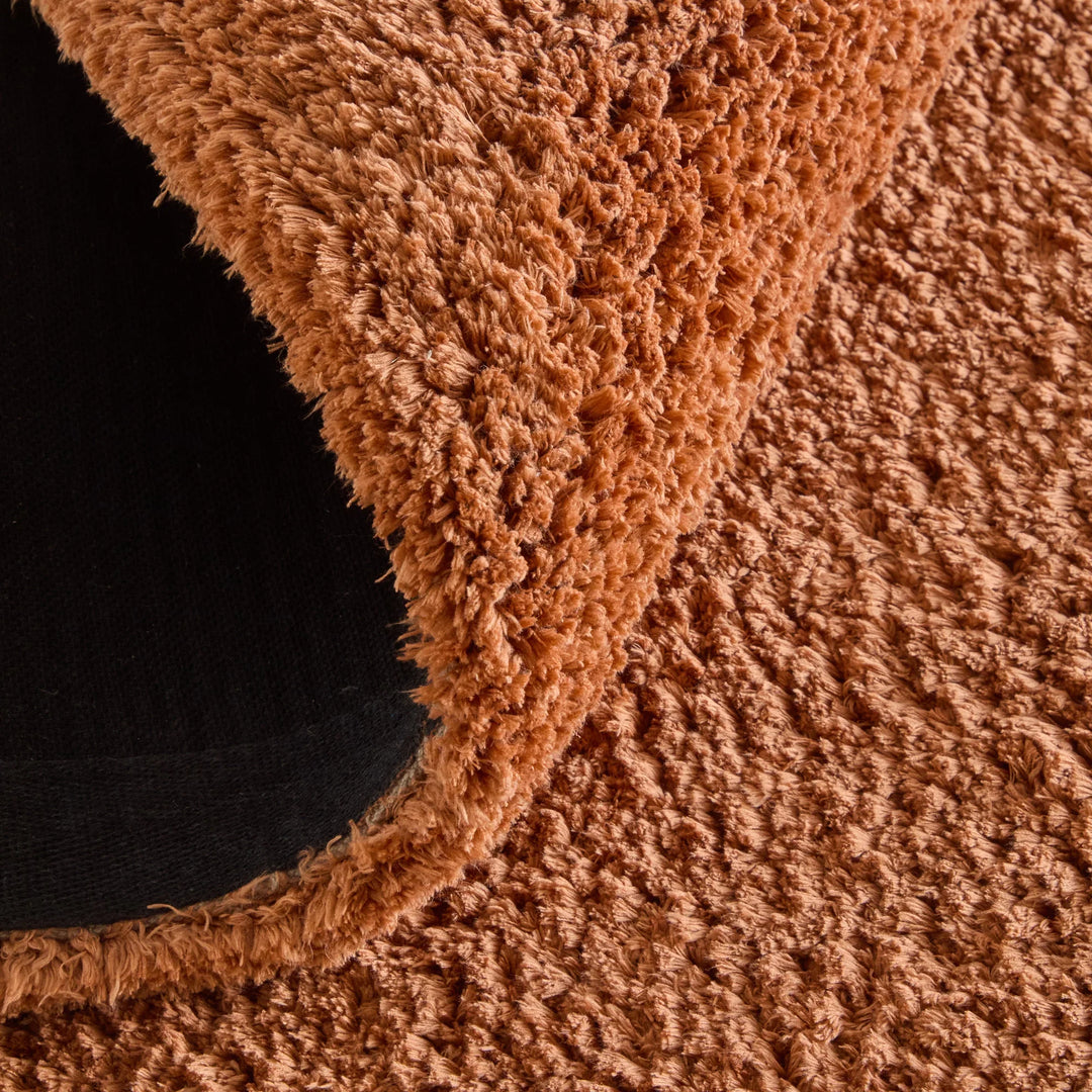 Rectangle/4' x 6'/Burnt Orange