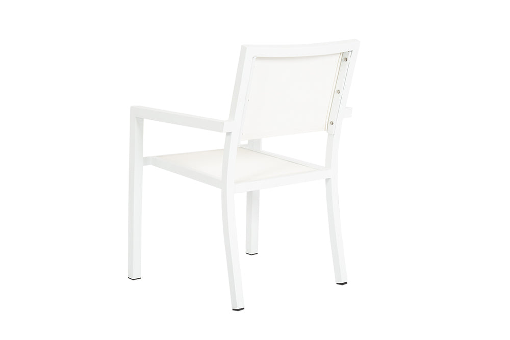 American Home Furniture | Sunset West - Naples Stackable Sling Dining Chair