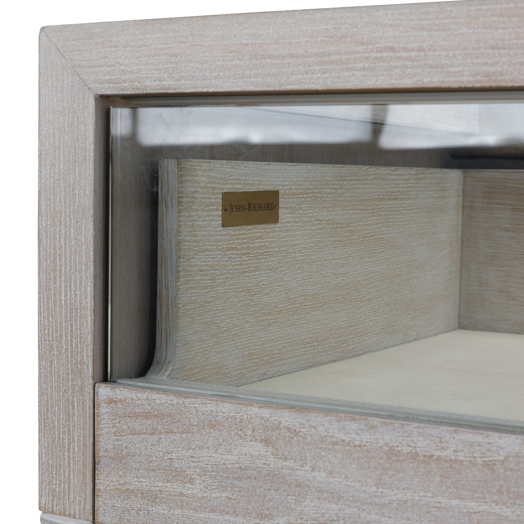 Galicia Two-Drawer Lighted Console Table