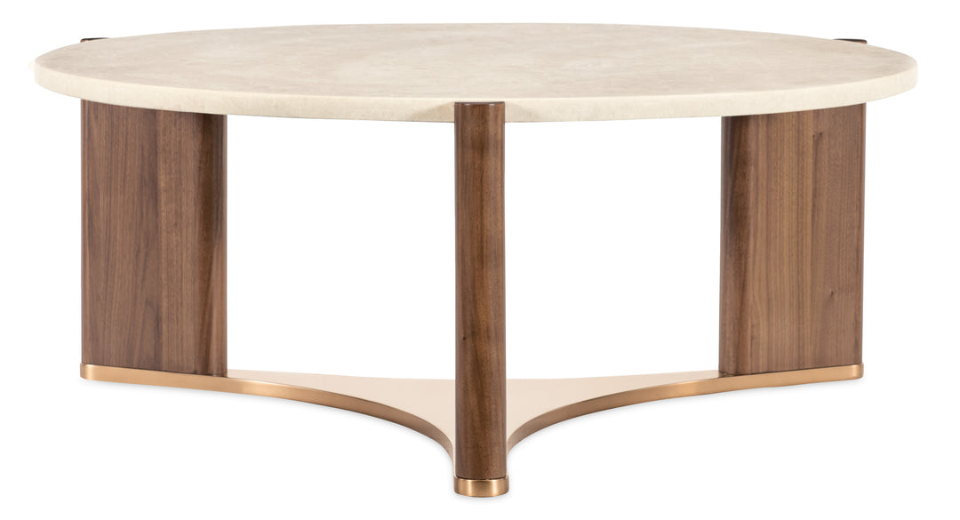 American Home Furniture Hooker Furniture Eleana Round Cocktail Table