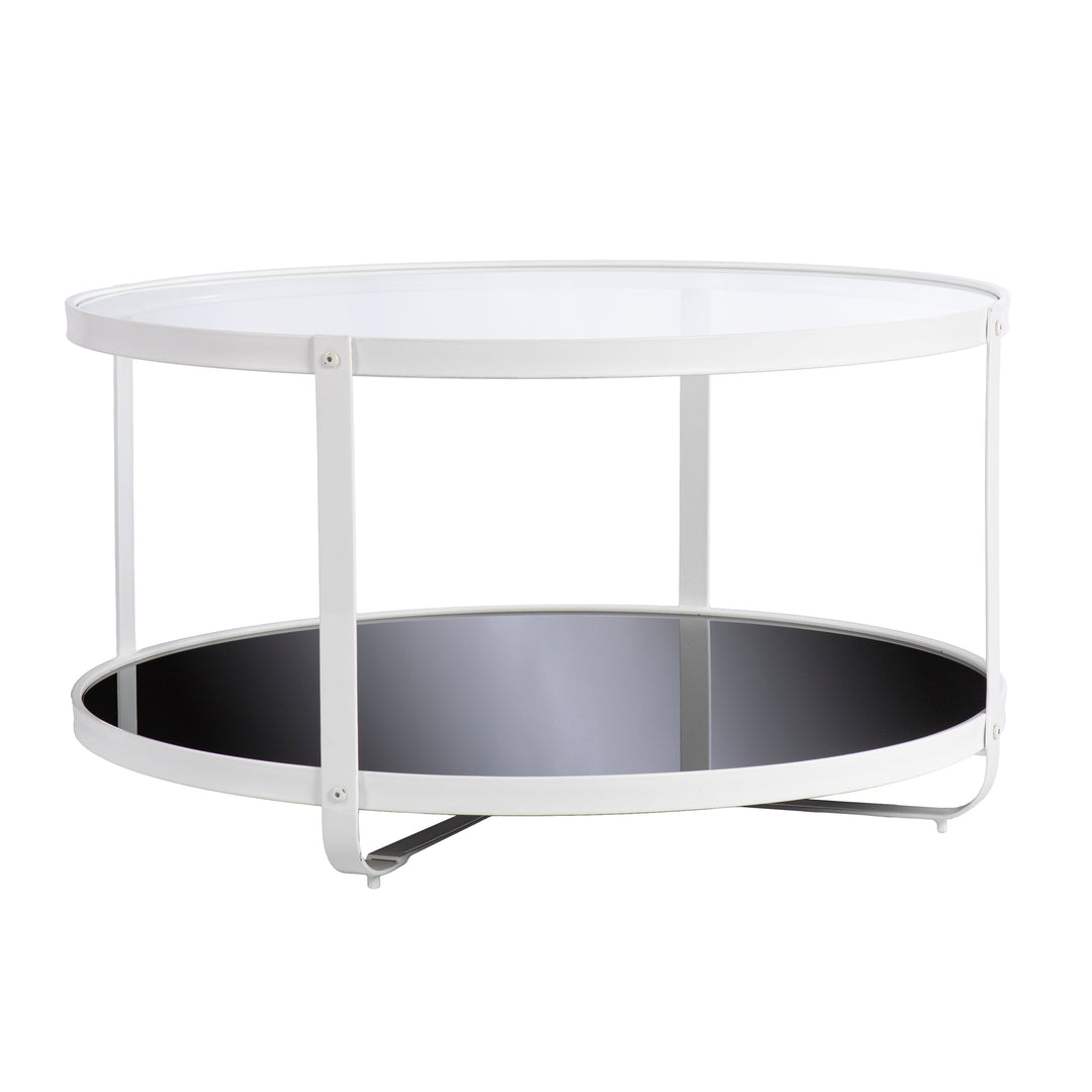 American Home Furniture | SEI Furniture - Vimmerly Glass-Top Cocktail Table