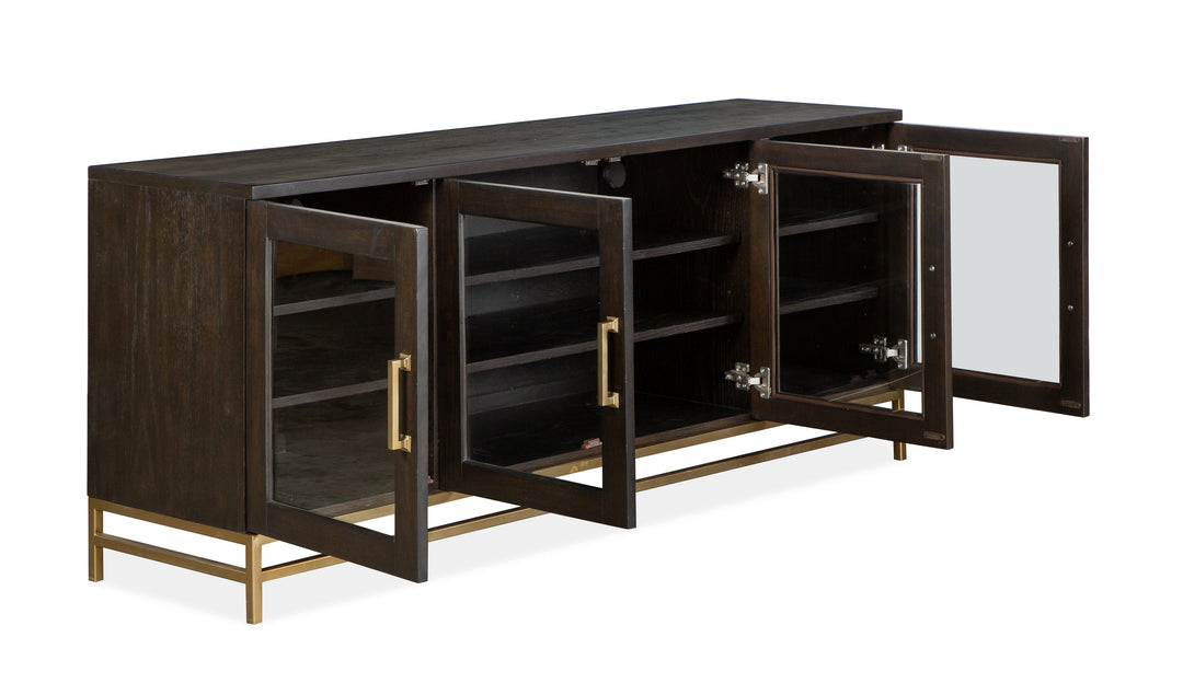 Lindon Coffee Bean Dark Small Console - E5570-05D