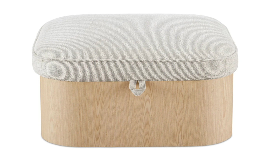 Sonny Ottoman Ash - AmericanHomeFurniture