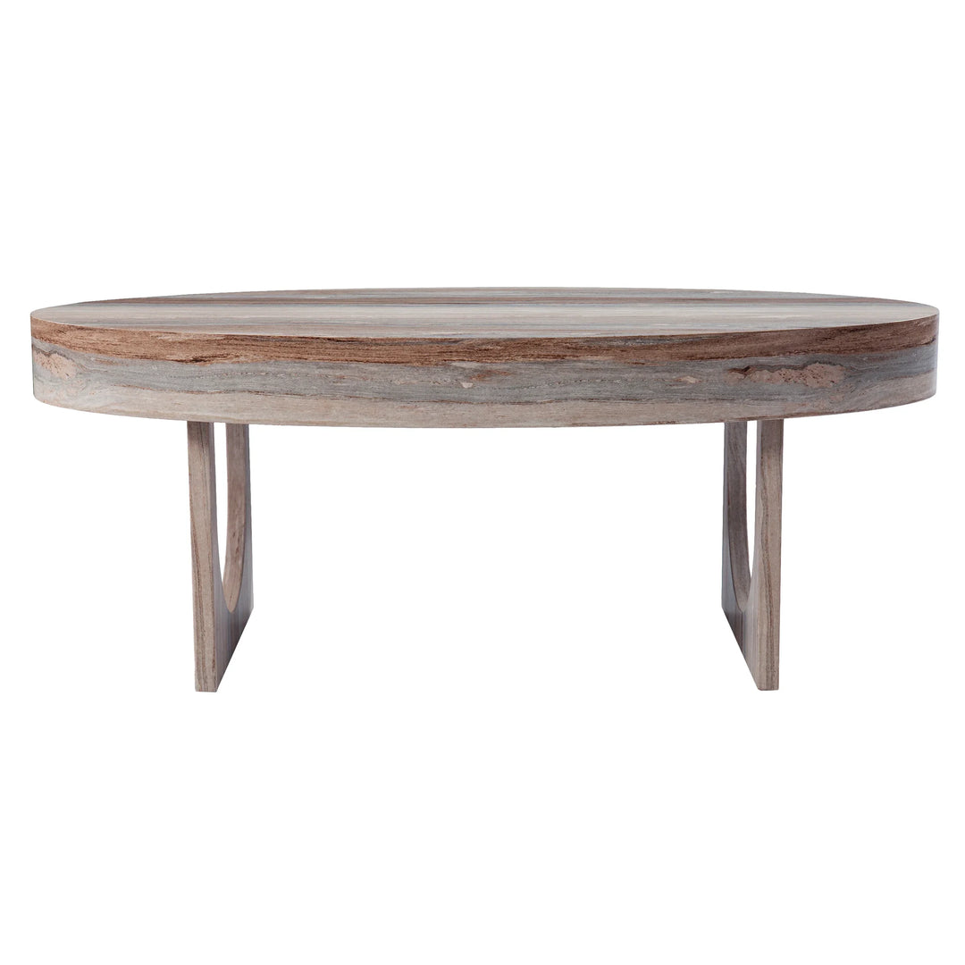 Chadkirk Faux Marble Cocktail Table - AmericanHomeFurniture