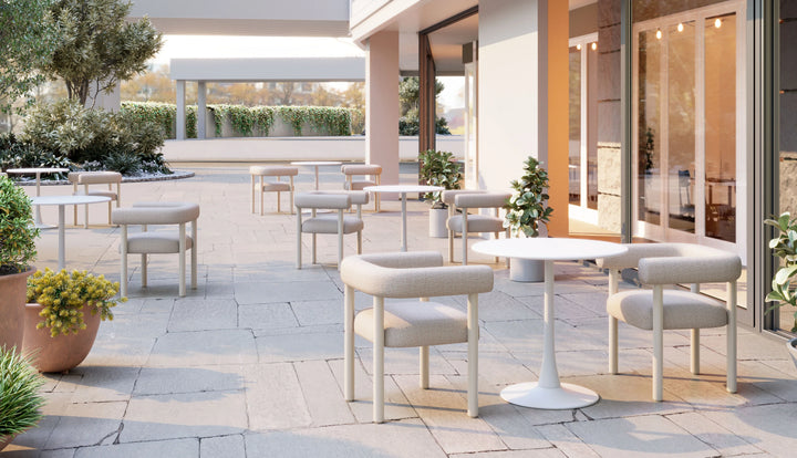 Sunbath Dining Chair (Set of 2) White - AmericanHomeFurniture