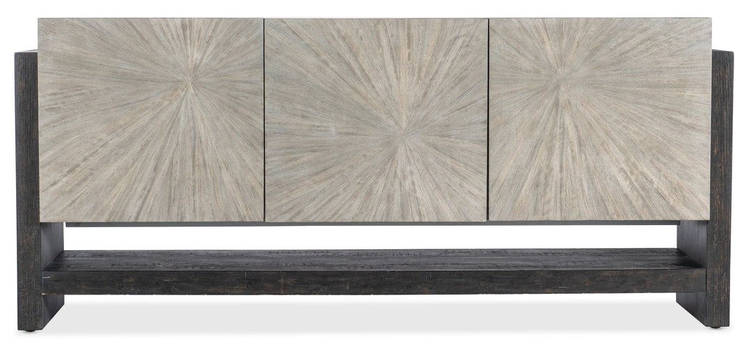 American Home Furniture Hooker Furniture Melange Ground Perspective Credenza