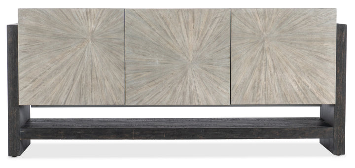 American Home Furniture Hooker Furniture Melange Ground Perspective Credenza