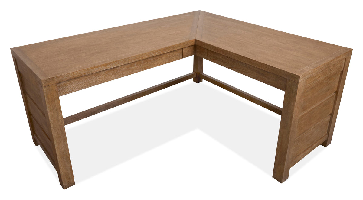 Plum Creek Sierra Brown L Desk - H5768-04