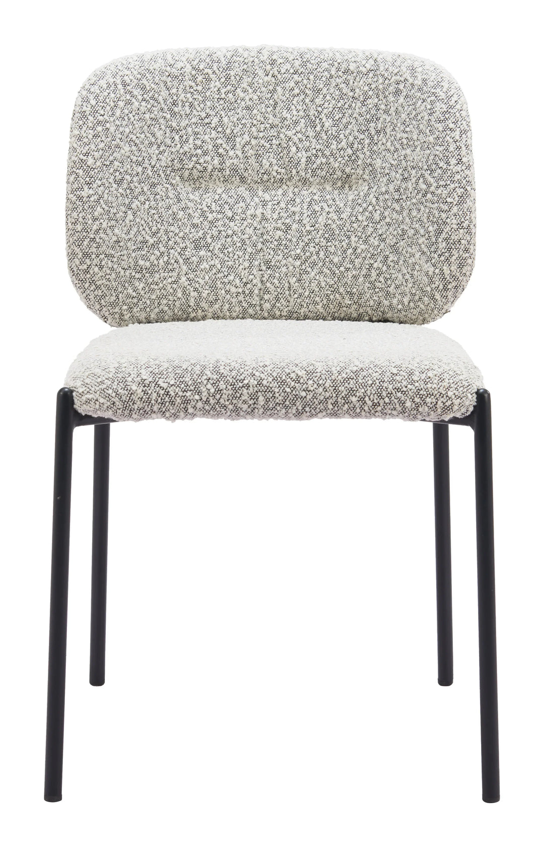 Plat Dining Chair (Set of 2) Gray - AmericanHomeFurniture