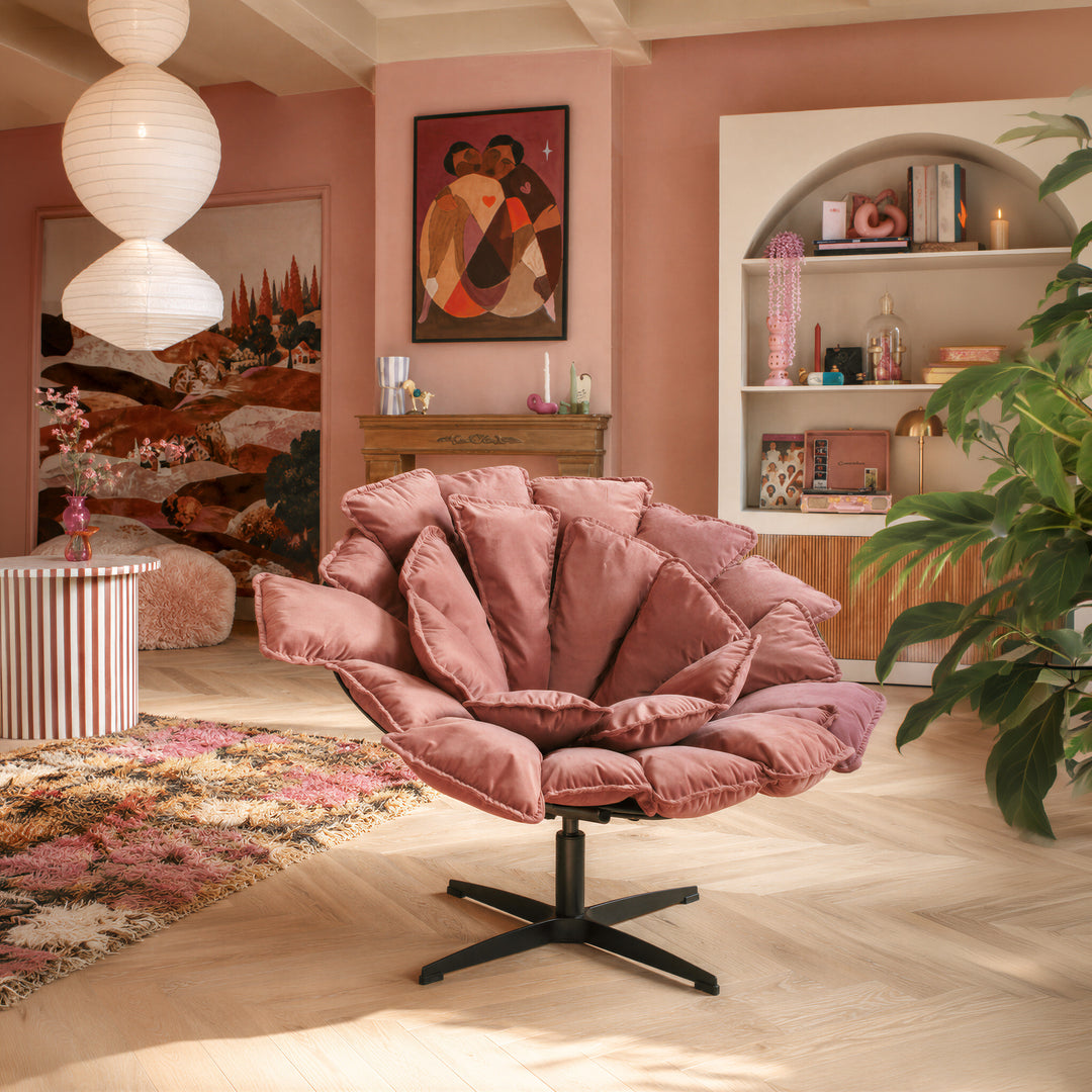 Kipas Accent Chair Pink - 110339