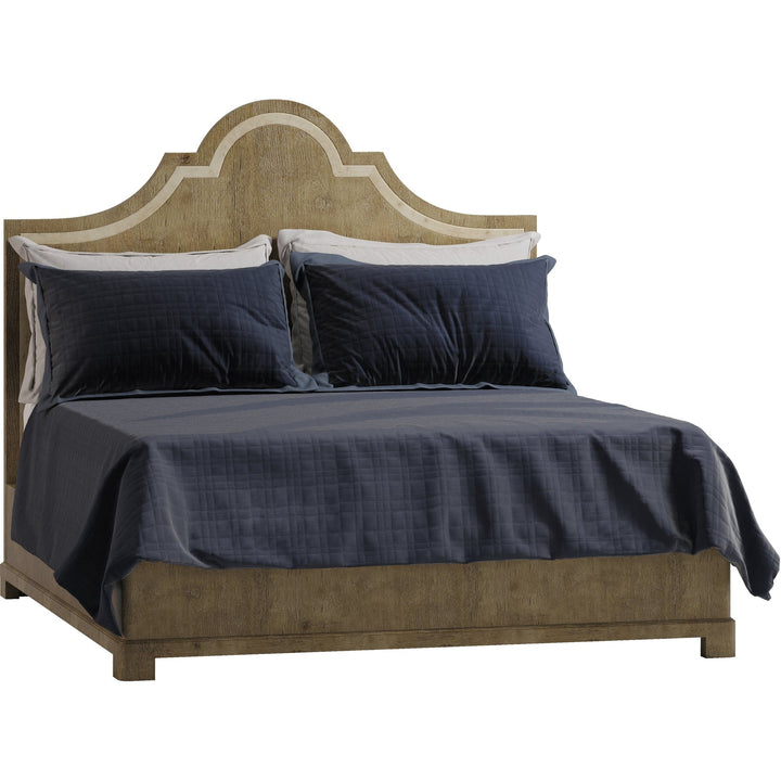 Pastoral Panel Bed - King Headboard - Jonathan Charles - AmericanHomeFurniture