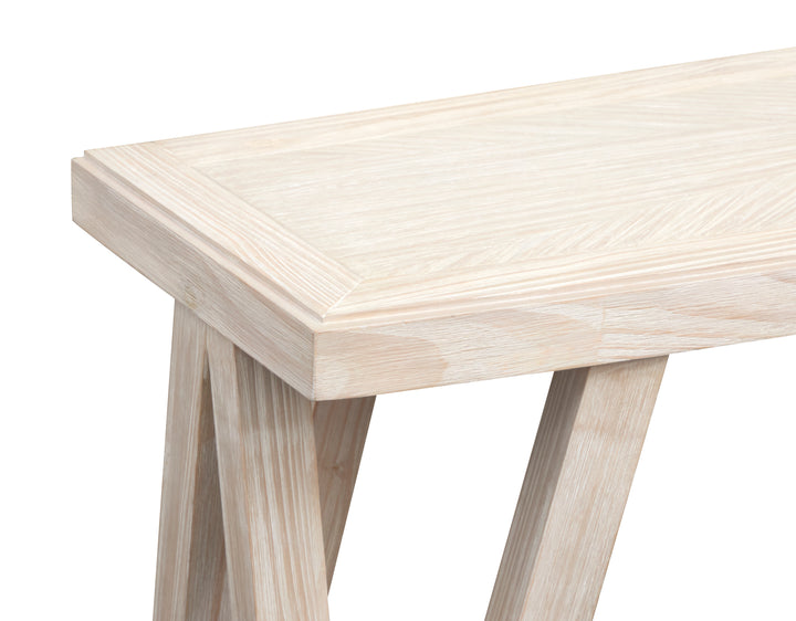 Bostwick Coconut Cream Round End Table - T6340-05