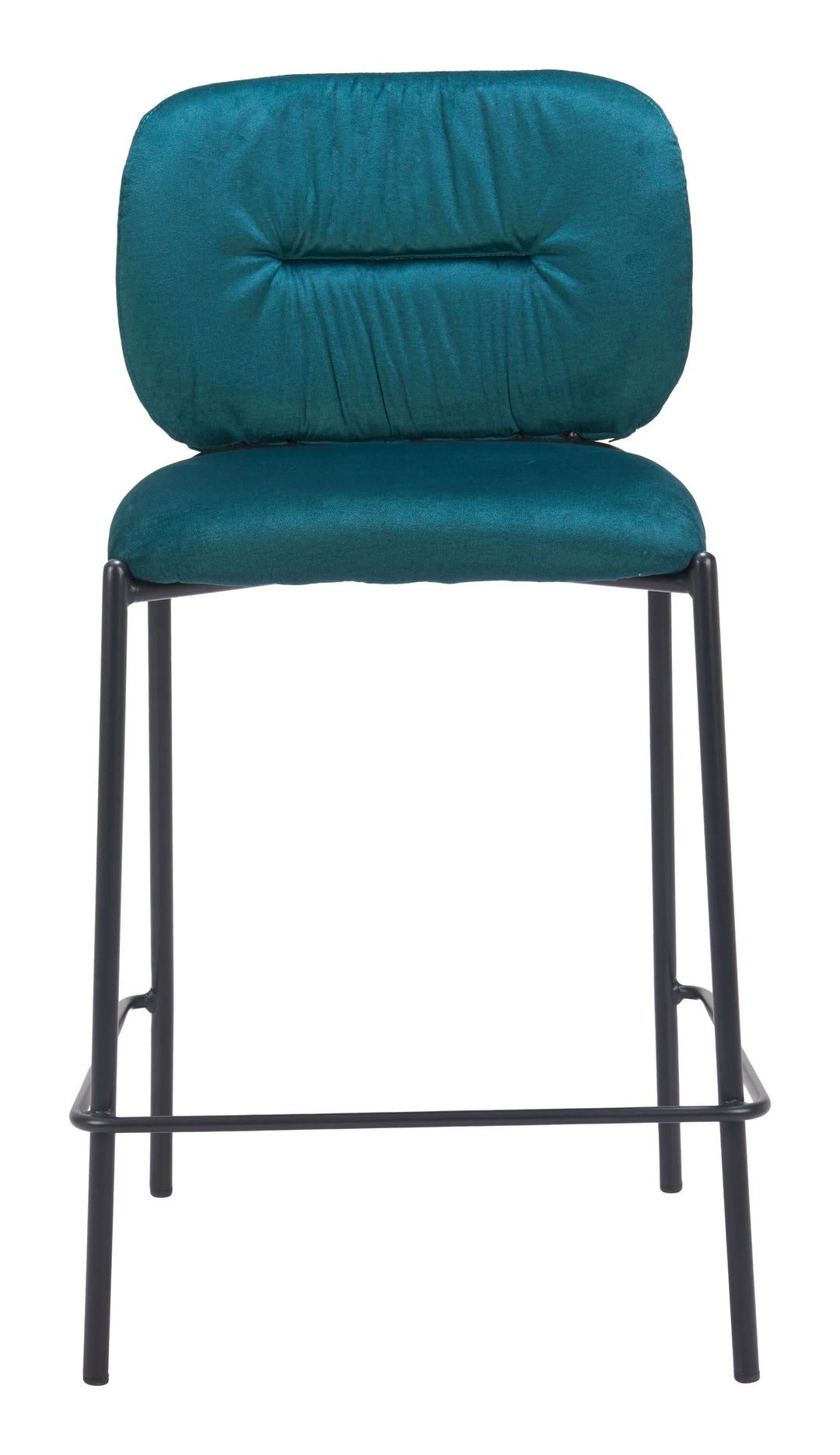 Plat Counter Stool (Set of 2) Green - AmericanHomeFurniture