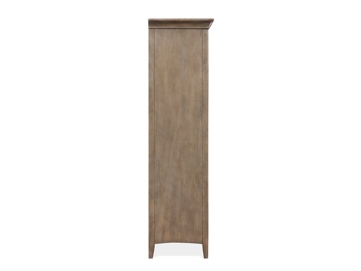 Paxton Place Dovetail Grey Door Chest - B4805-13