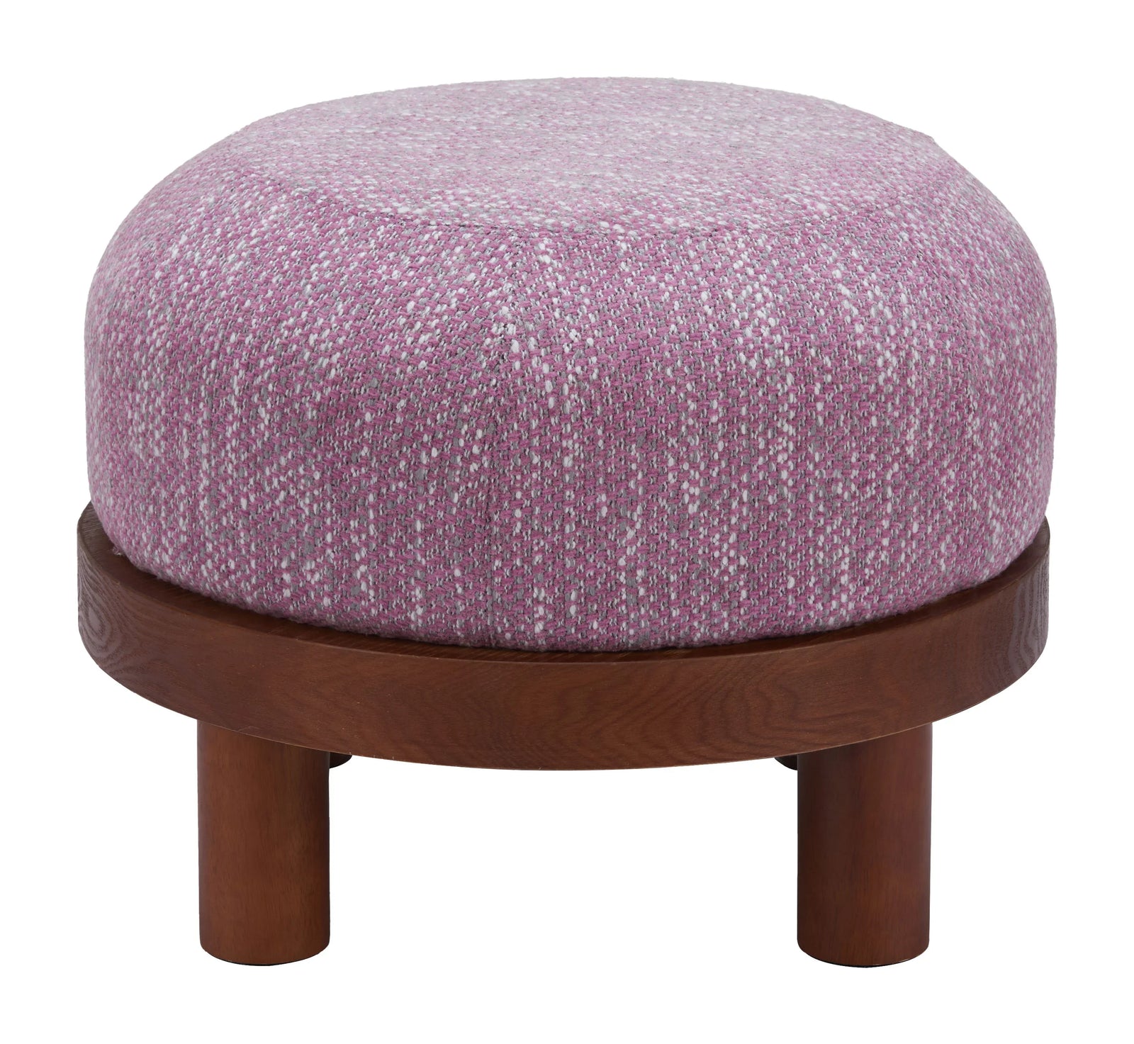 Zuo Gome Ottoman Wisteria Purple OTTOMANS, POUFS, + STOOLS