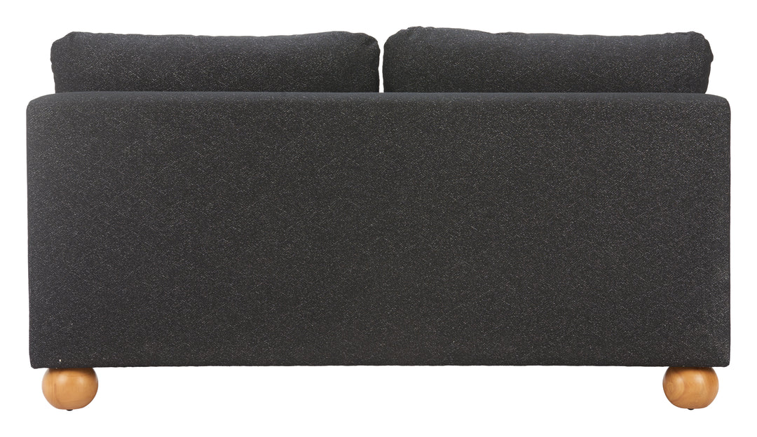 Minze Loveseat Black