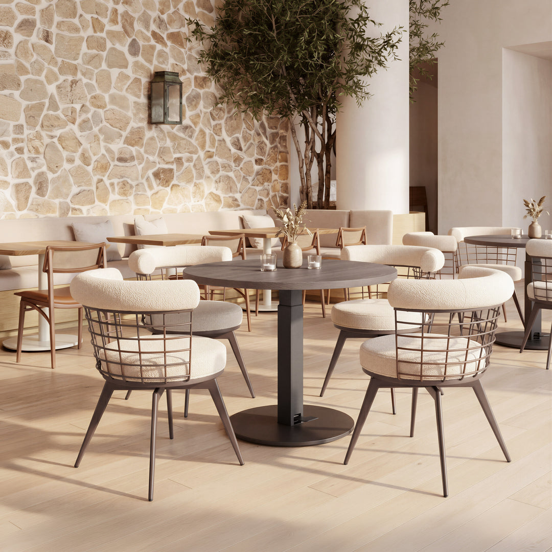 Hawley Adjustable Dining Table Walnut - 111132