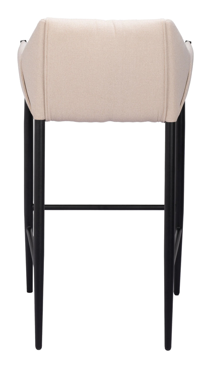Andover Barstool Beige - AmericanHomeFurniture