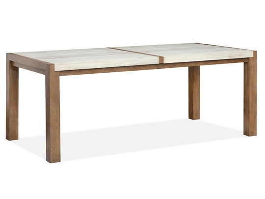 Plum Creek Sierra Brown Rectangular Dining Table - D5768-20