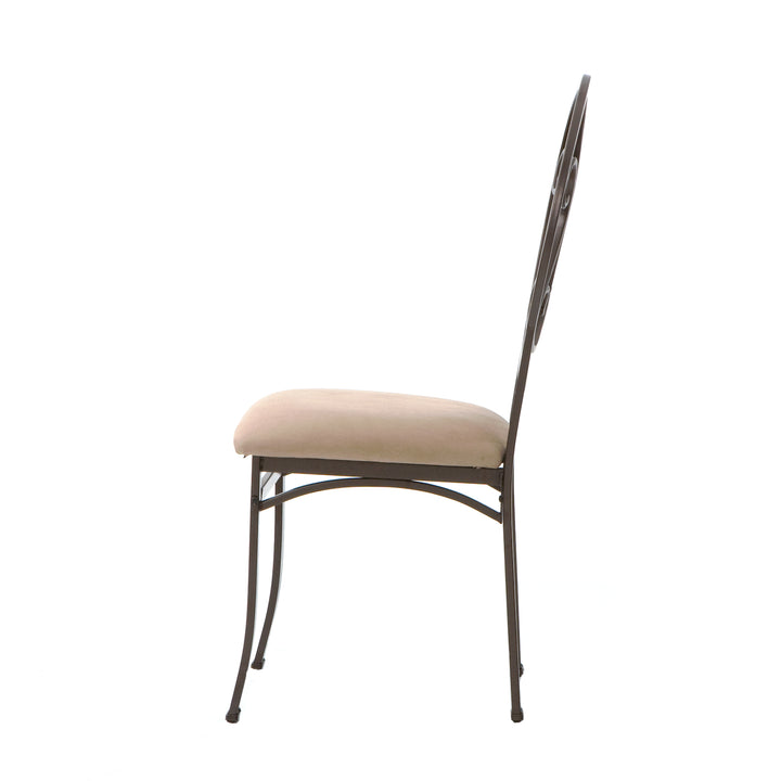 American Home Furniture | SEI Furniture - Lucianna Chairs 4pc Set  - Dark Brown