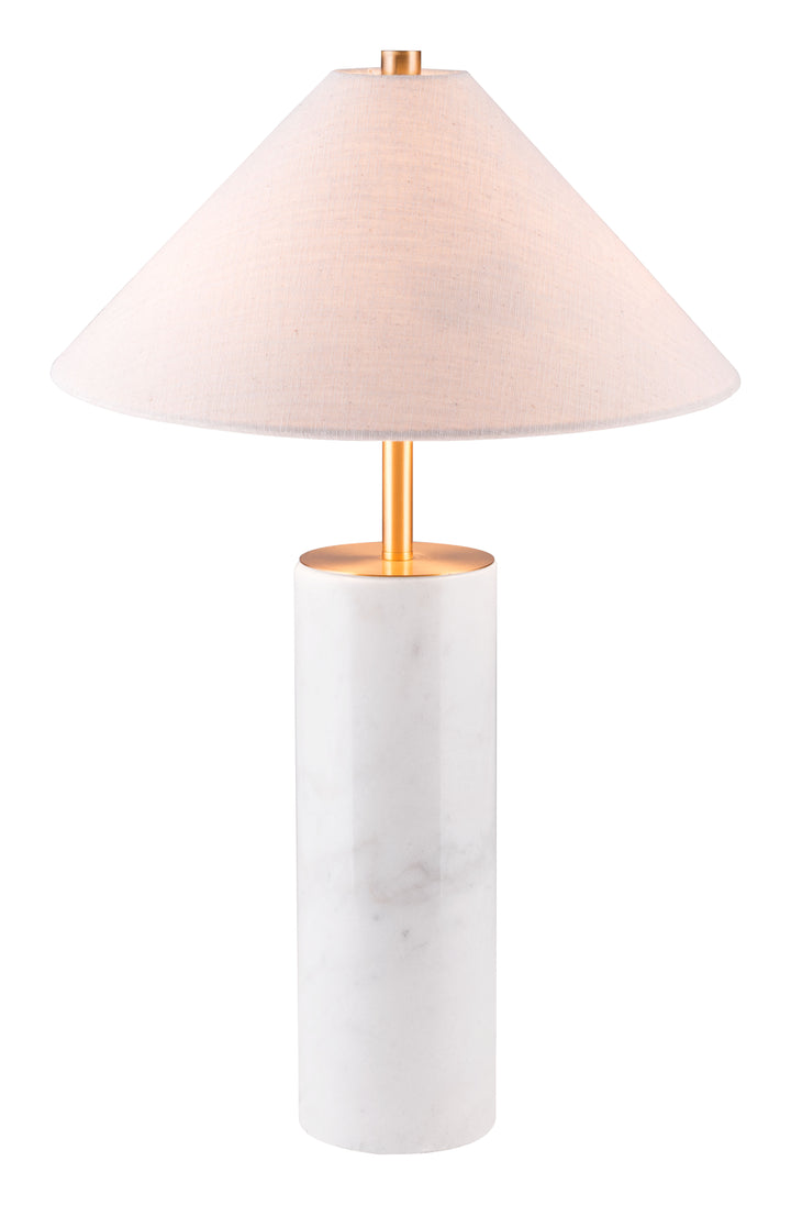 Ciara Table Lamp Beige & White - 56100