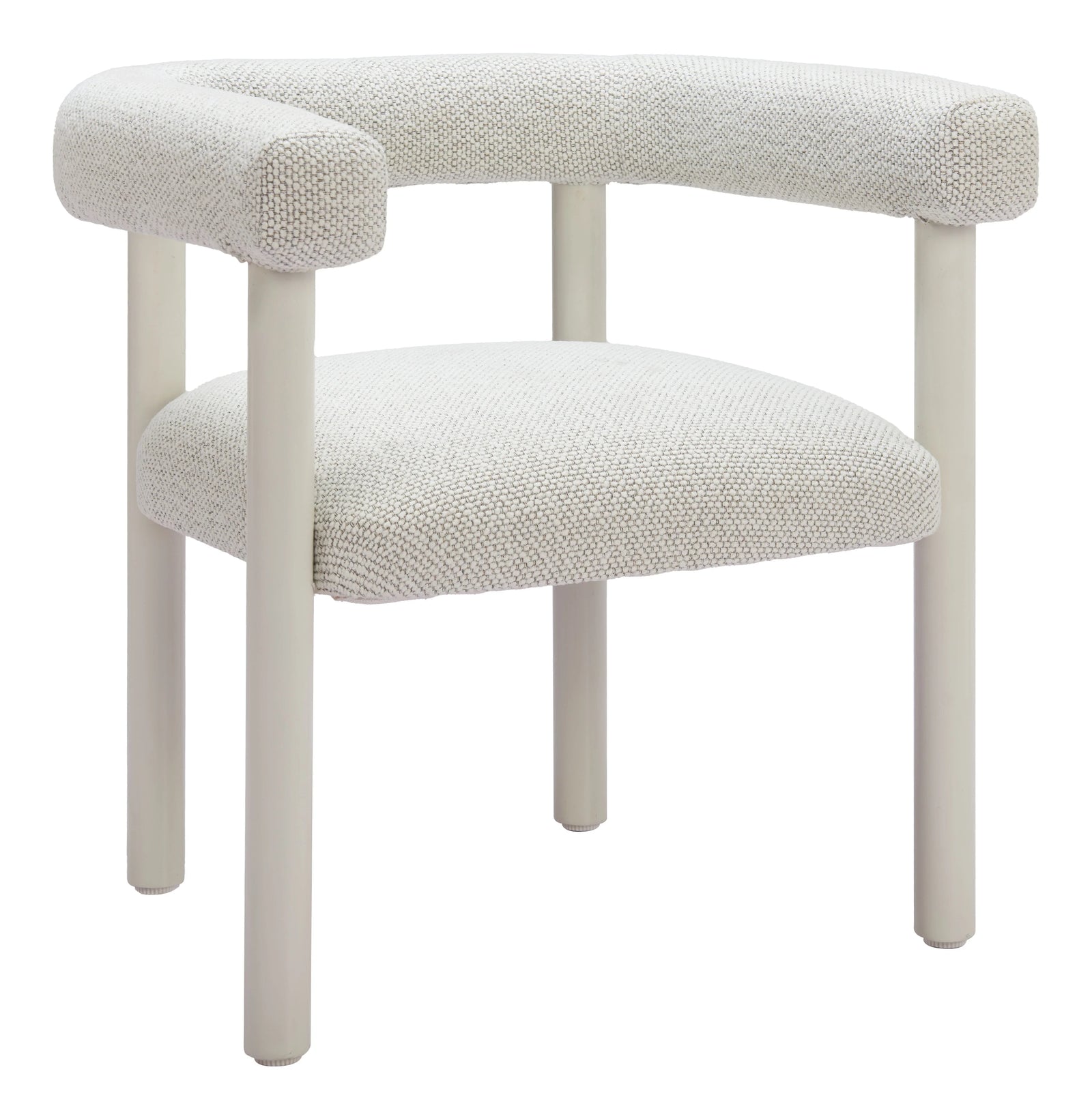 Zuo Sunbath Dining Chair (Set of 2) White OUTDOOR DINING CHAIRS