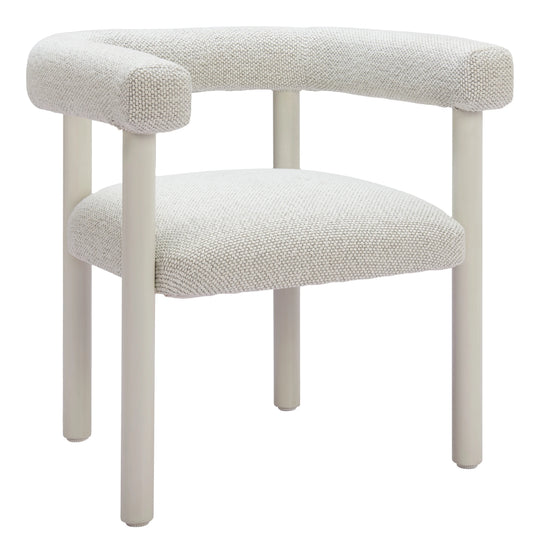 Zuo Sunbath Dining Chair (Set of 2) White OUTDOOR DINING CHAIRS