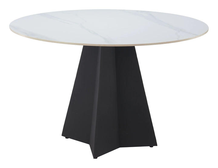 Izar Dining Table White - AmericanHomeFurniture