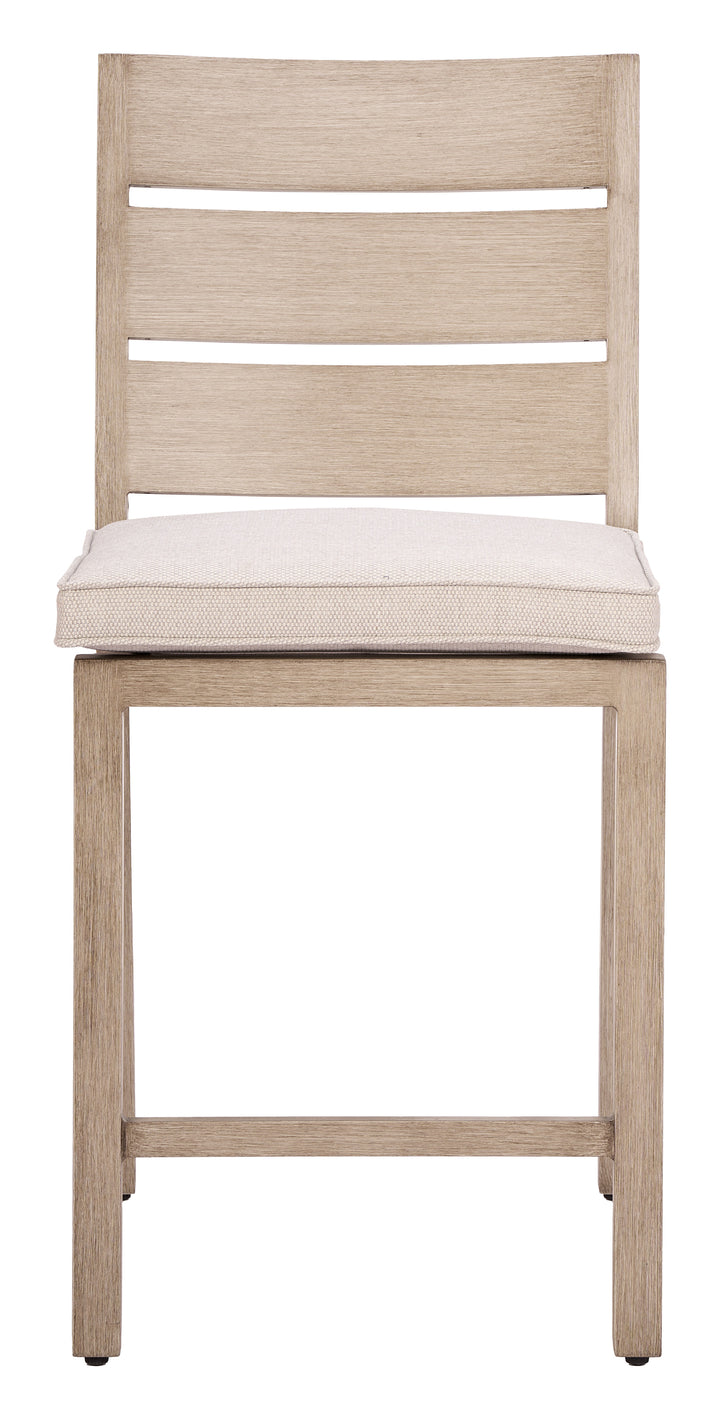 Reefline Armless Counter Stool (Set of 2) Gray - 704280