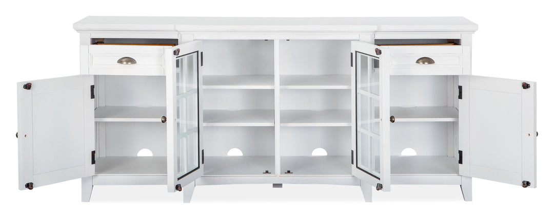 Heron Cove Chalk White 70" Console - E4400-05
