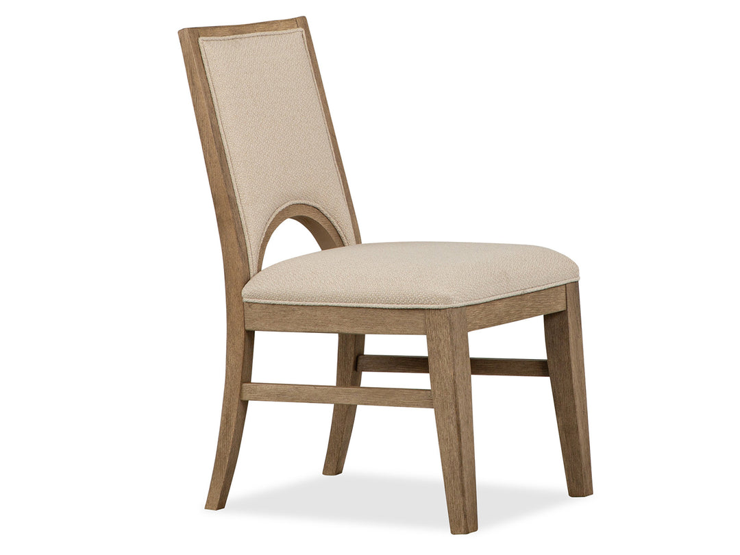 Tristan Swiss Coffee Upholstered Side Chair - Set of 2 - D5878-64