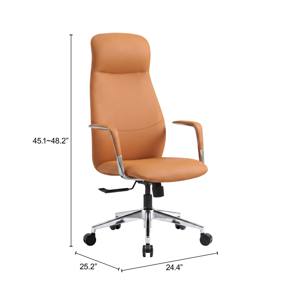 Rosalind Office Chair Brown - 111286