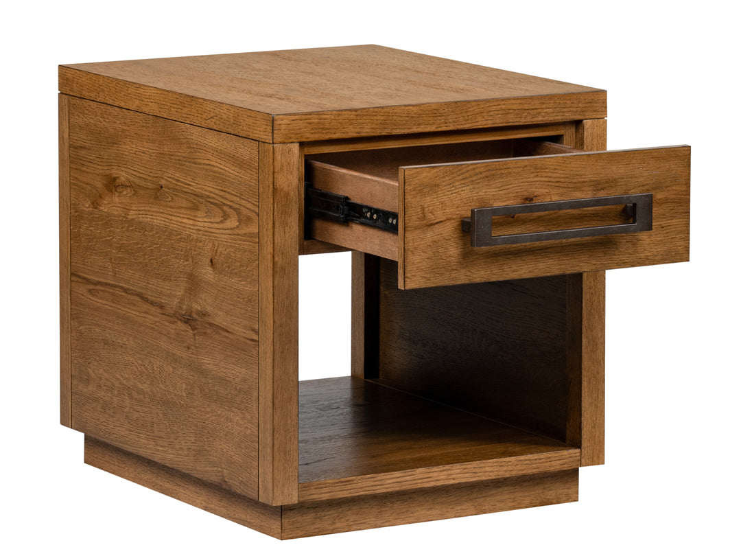 Marcel Brown Drawer End Table - T6378-03