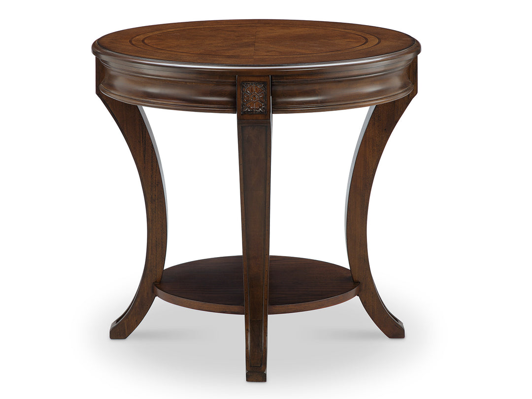 Winslet Cherry Oval End Table - T4115-07