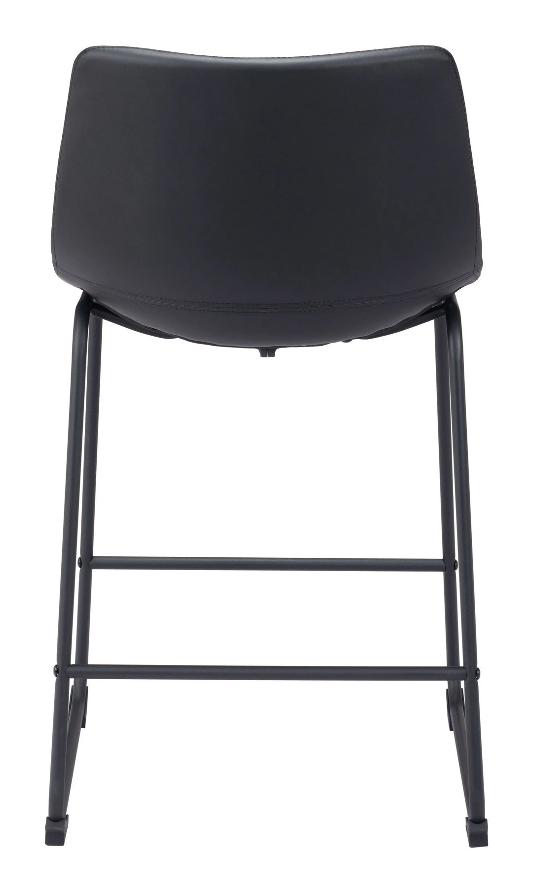 Smart Counter Stool (Set of 2) Black - AmericanHomeFurniture