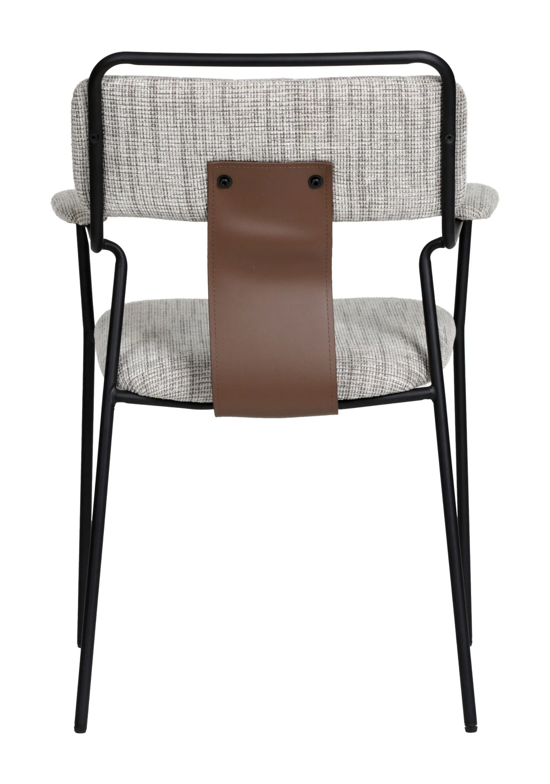 Couva Dining Chair (Set of 2) Gray Tweed - AmericanHomeFurniture