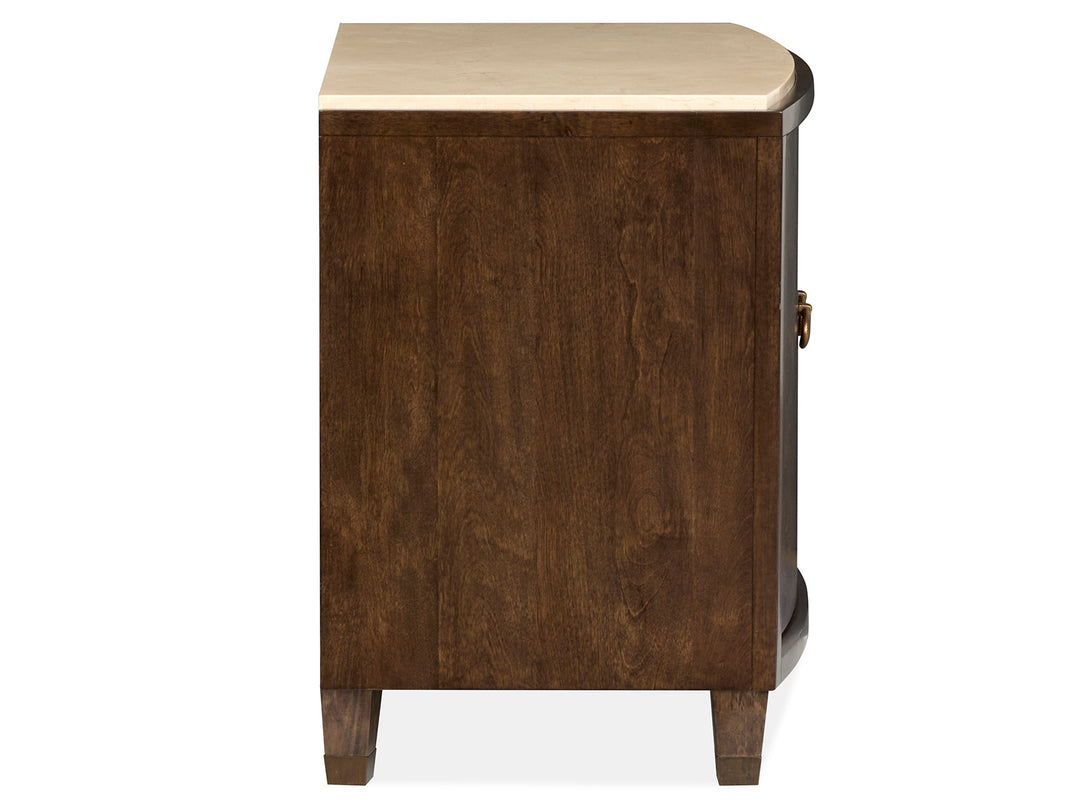 Rowan Espresso Door Nightstand - B5769-03