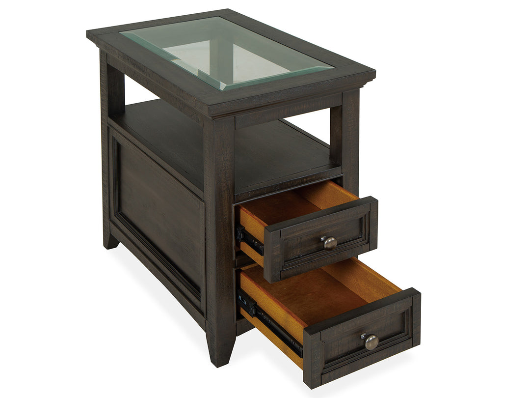 Westley Falls Graphite Chairside End Table - T4399-10