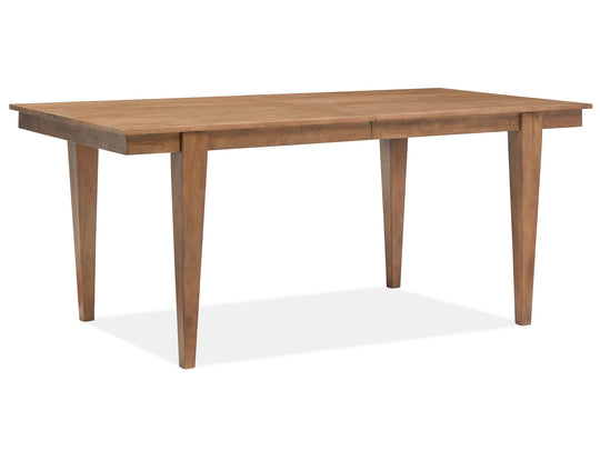 Lindon Belgian Wheat Extendable Rectangular Dining Table - D5570-20