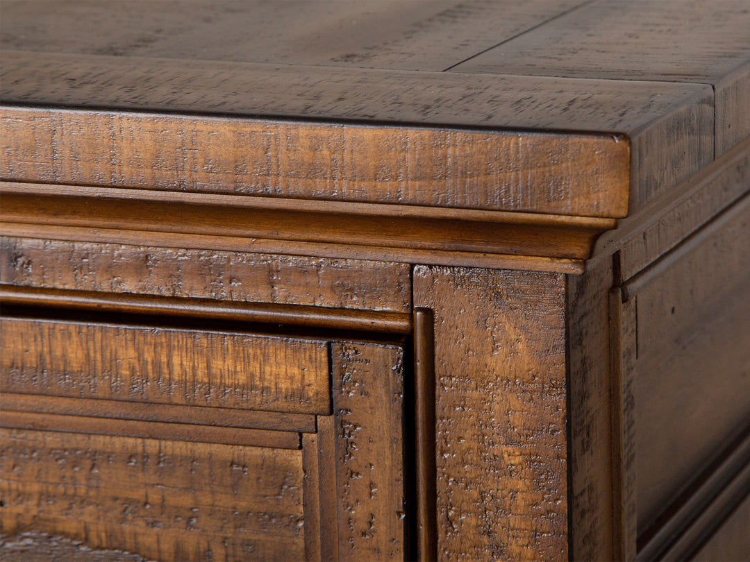 Bay Creek Toasted Nutmeg Rectangular End Table - T4398-03