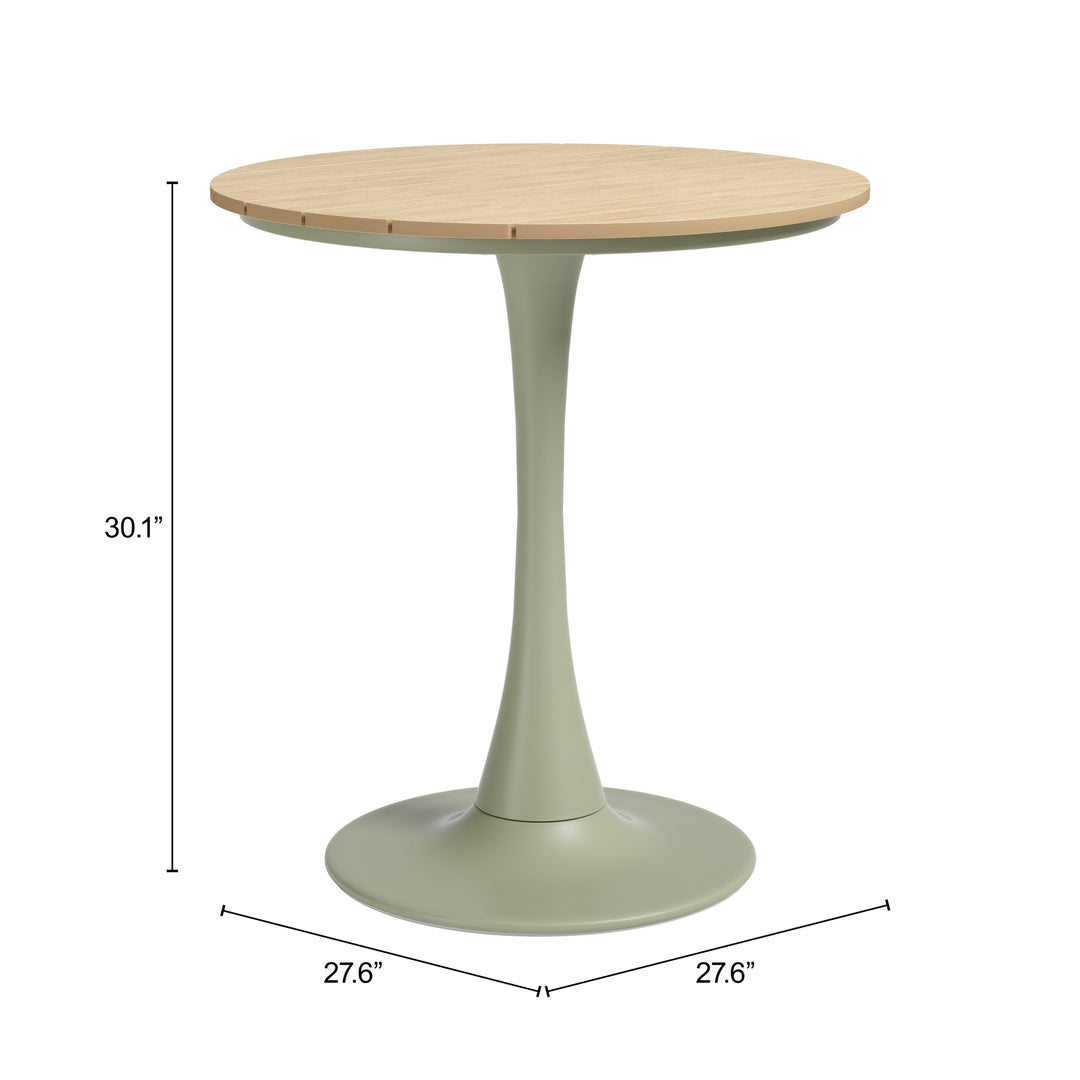 Oswego Bistro Table Green - 704315