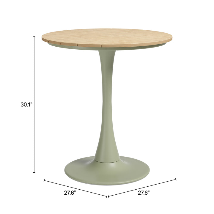 Oswego Bistro Table Green - 704315