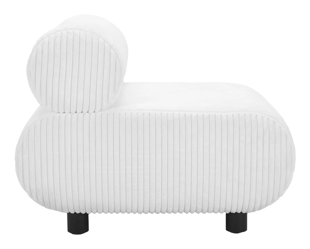 Rahat Accent Chair White - AmericanHomeFurniture